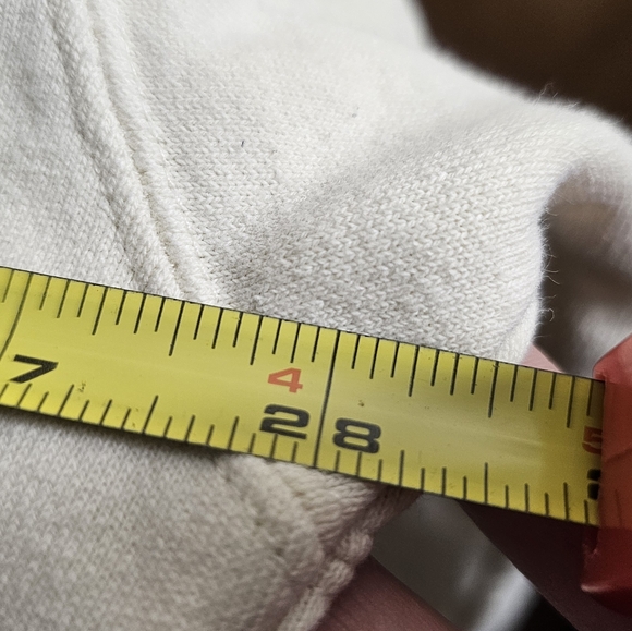 Teddy Fresh Super Spooky Graphic Pullover long sleeve Hoodie Mens size XL Cream - Picture 11 of 12